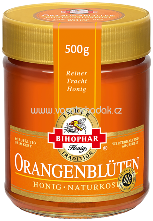 Bihophar Orangenblüten Honig, 500g