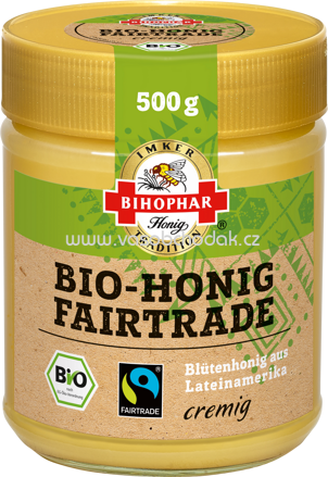 Bihophar Bio Honig Fairtrade cremig, 500g