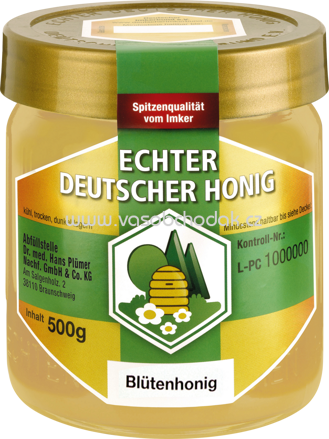 Bihophar Echter Deutscher Blüten Honig, 500g