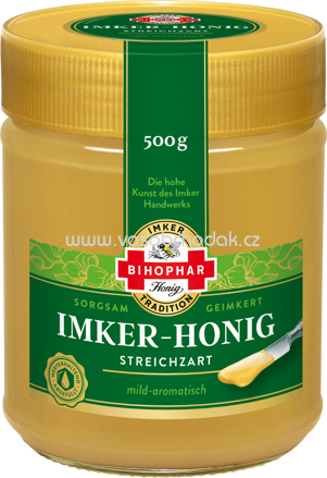 Bihophar Imker Honig streichzart, 500g