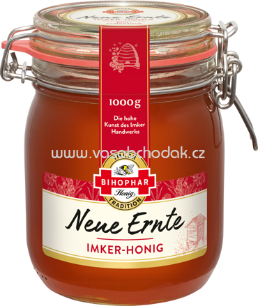 Bihophar Neue Ernte Imker Honig flüssig, 1 kg