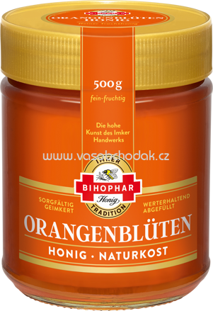 Bihophar Orangenblüten Honig, 500g