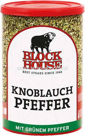 Block House Knoblauch Pfeffer mit Grünem Pfeffer, 200g