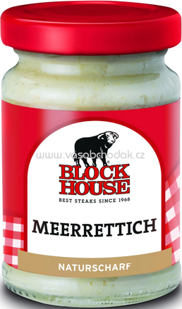 Block House Meerrettich naturscharf, 90g