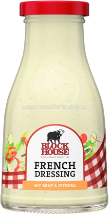 Block House French Dressing mit Senf & Zitrone, 240 ml