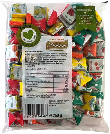 Böhme Fruchtkaramellen, 250g