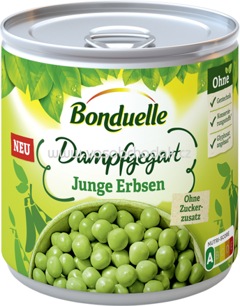 Bonduelle Dampfgegart Junge Erbsen, 305 - 610g