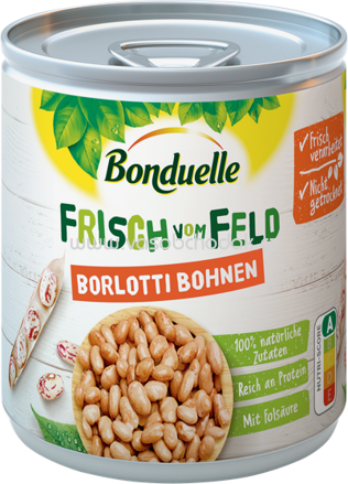 Bonduelle Frisch vom Feld Borlotti Bohnen, 165g