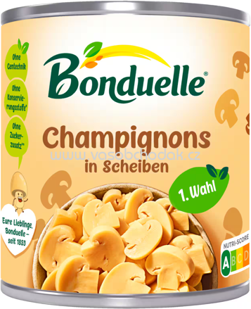 Bonduelle Champignons Scheiben 1.Wahl, 195g