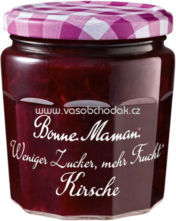 Bonne Maman Weniger Zucker Kirsche, 335g