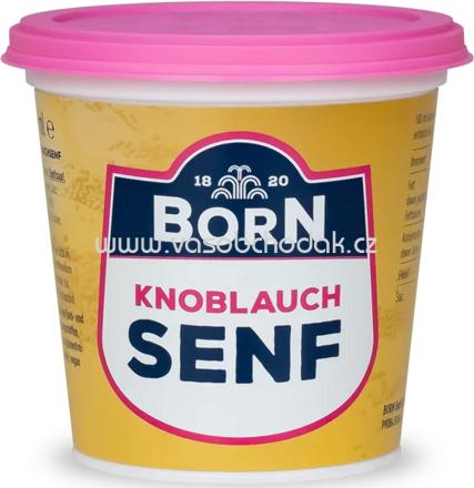 Born Knoblauch Senf, 200 ml
