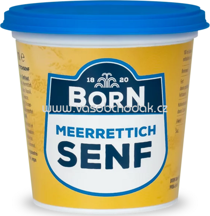 Born Meerrettich Senf, 200 ml