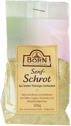 Born Senf Schrot, 100g