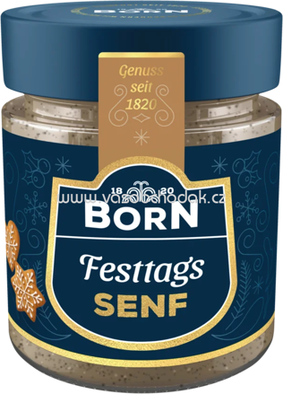 Born Festtags Senf, 125 ml