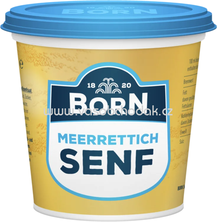 Born Meerrettich Senf, 200 ml