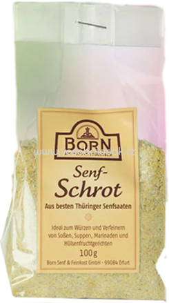 Born Senf Schrot, 100g