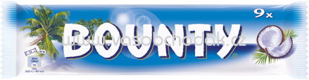 Bounty Multipack, 9 St, 256,5g