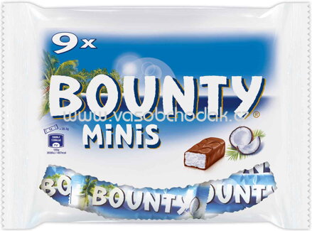 Bounty Minis, 9 St, 275g