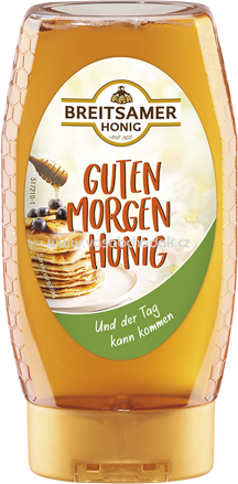 Breitsamer Honig Guten Morken Honig, flüssig, spenderflasche, 350g