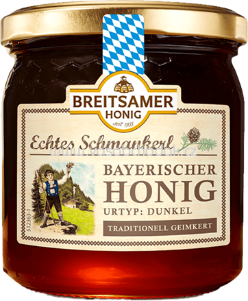 Breitsamer Honig Echtes Schmankerl Bayerischer Honig Wald, 500g