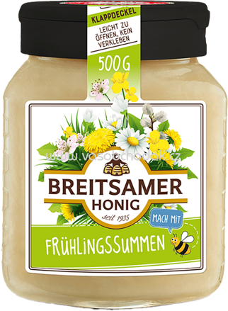 Breitsamer Honig Frühlingssummen, cremig, 500g