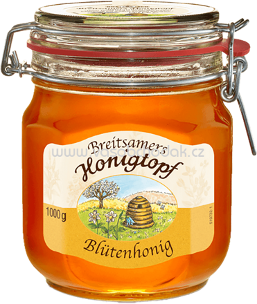 Breitsamers Honigtopf Blütenhonig, flüssig, 1kg