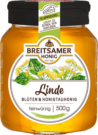 Breitsamer Honig Linde, 500g