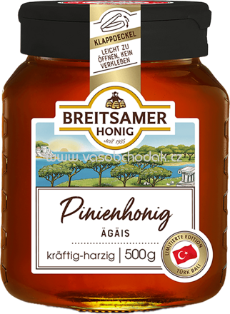 Breitsamer Honig Pinienhonig aus der Ägäis, 500g