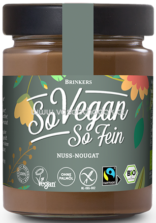 Brinkers So Vegan So Fein Nuss Nougat, 270g