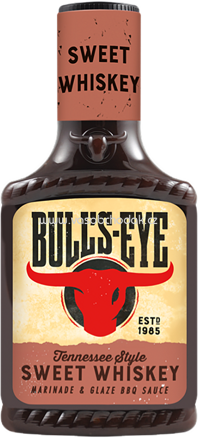 Bull's Eye Sweet Whiskey BBQ Sauce, 300 ml