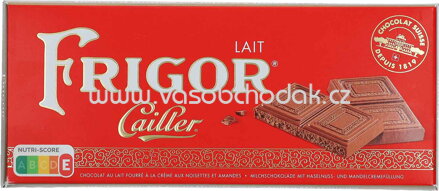 Cailler Frigor Lait, 100g