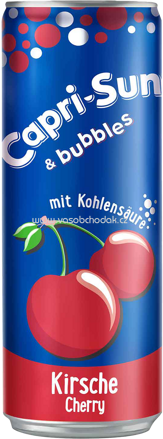 Capri-Sun & bubbles Kirsche, 330 ml