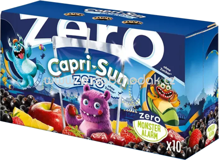 Capri-Sun Monsteralarm Zero, 10x200ml
