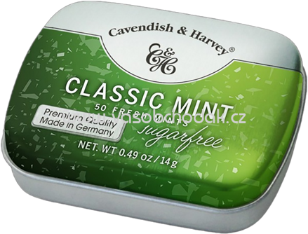 Cavendish & Harvey Classic Mint Mints, 14g