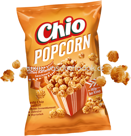 Chio Popcorn Toffee Karamelln, 120g