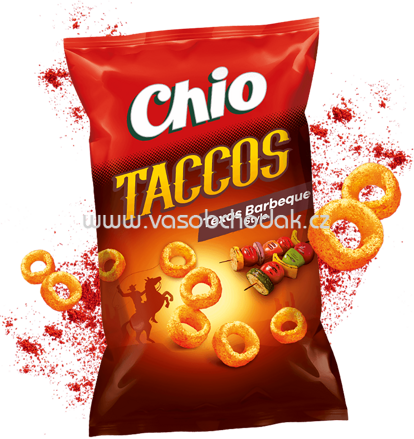 Chio Taccos Texas Barbecue Style, 14x25g, 350g