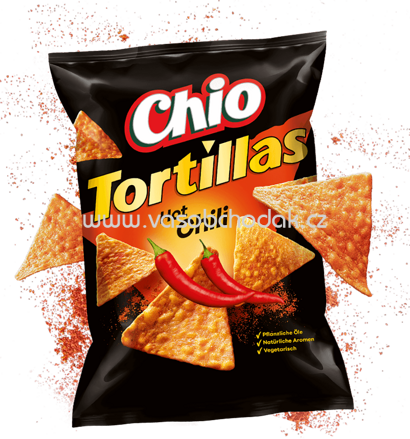 Chio Tortillas Hot Chili, 110g