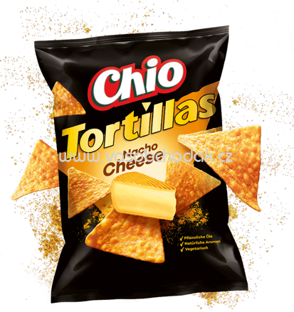 Chio Tortillas Nacho Cheese, 110g
