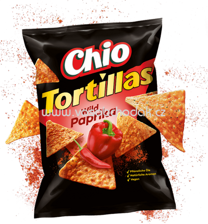 Chio Tortillas Wild Paprika, 110g