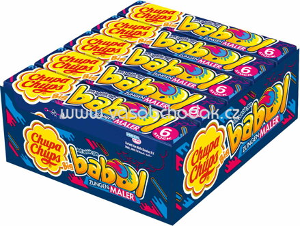 Chupa Chups Big babol Zungenmaler, 20x6 St, 552g