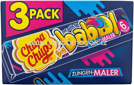 Chupa Chups Big babol Zungenmaler, 3x6 St, 82,8g