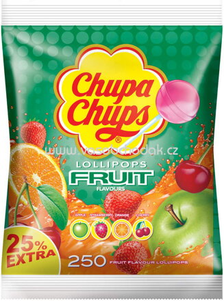 Chupa Chups Fruit, 250 St, 3 kg
