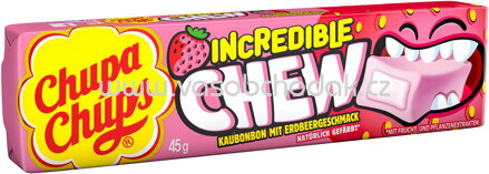 Chupa Chups Incredible Chew Erdbeere, 45g