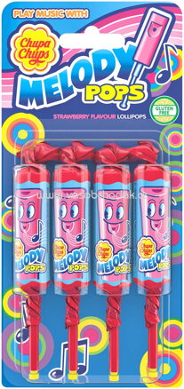 Chupa Chups Melody Pops, 4 St, 60g