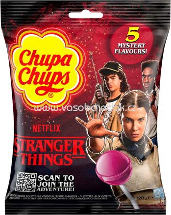 Chupa Chups Stranger Things Right Side Up, 10 St, 120g