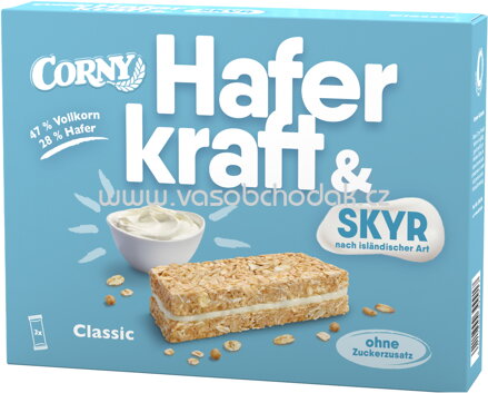 Corny Haferkraft & Skyr Classic, 3x40g