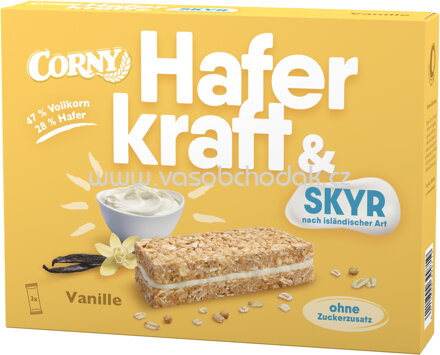 Corny Haferkraft & Skyr Vanille, 3x40g