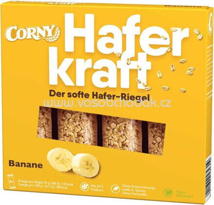 Corny Haferkraft Banane, 4x35g