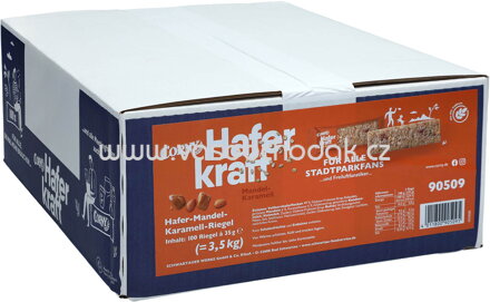 Corny Haferkraft Mandel-Karamell, 100x35g, 3,5 kg