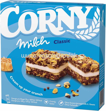 Corny Milch Classic, 4x30g